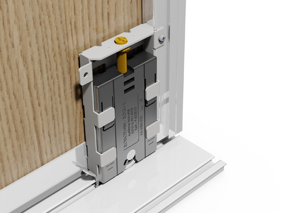 robtowin système anti deraillement porte coulissante breveté
