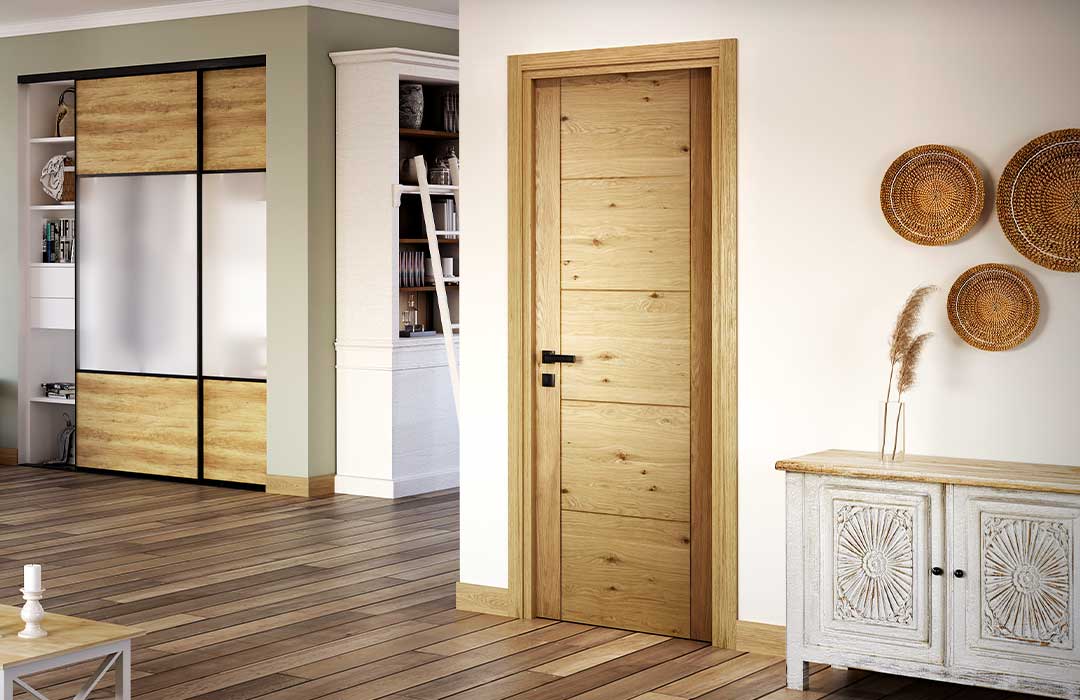 Porte intérieure Bois modèle Macassar