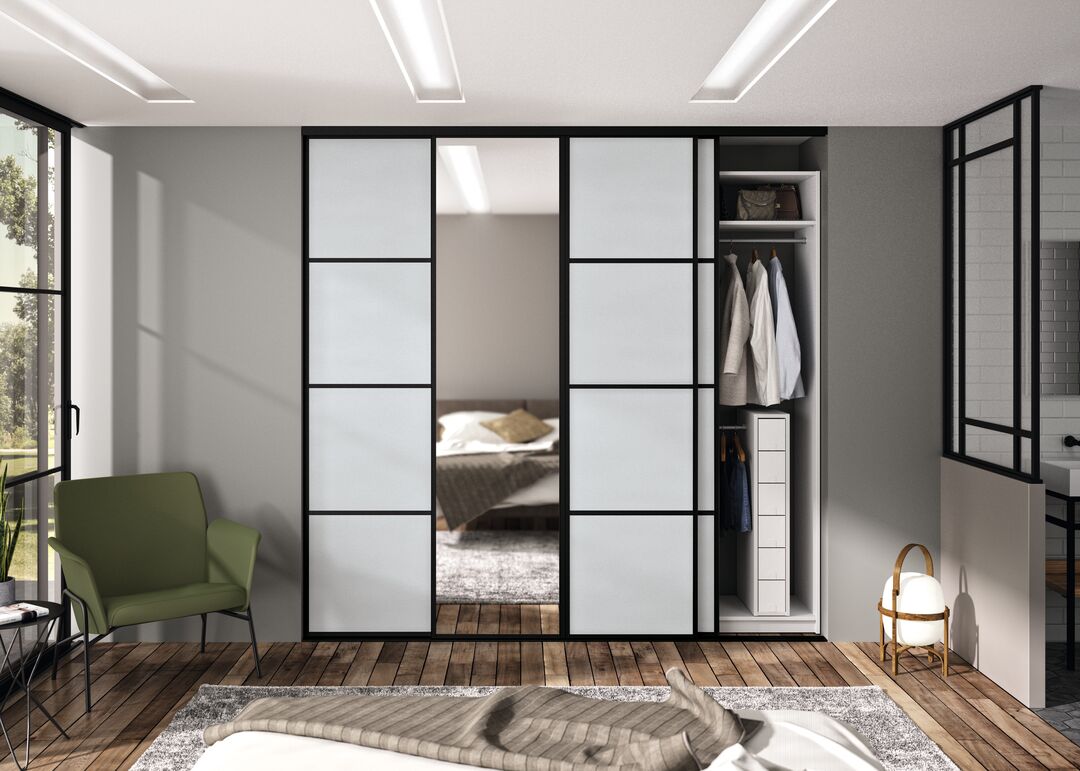 Portes de placard atelier chambre