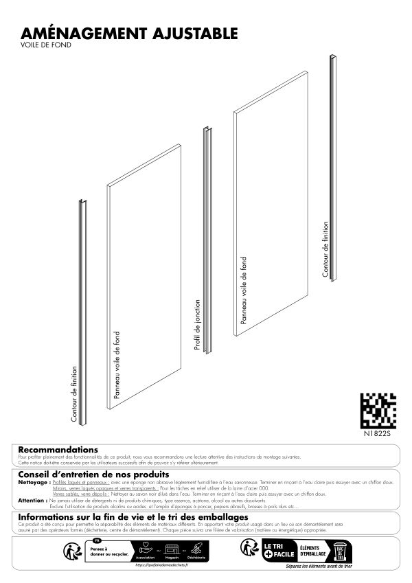 Voile de fond Moduléco+