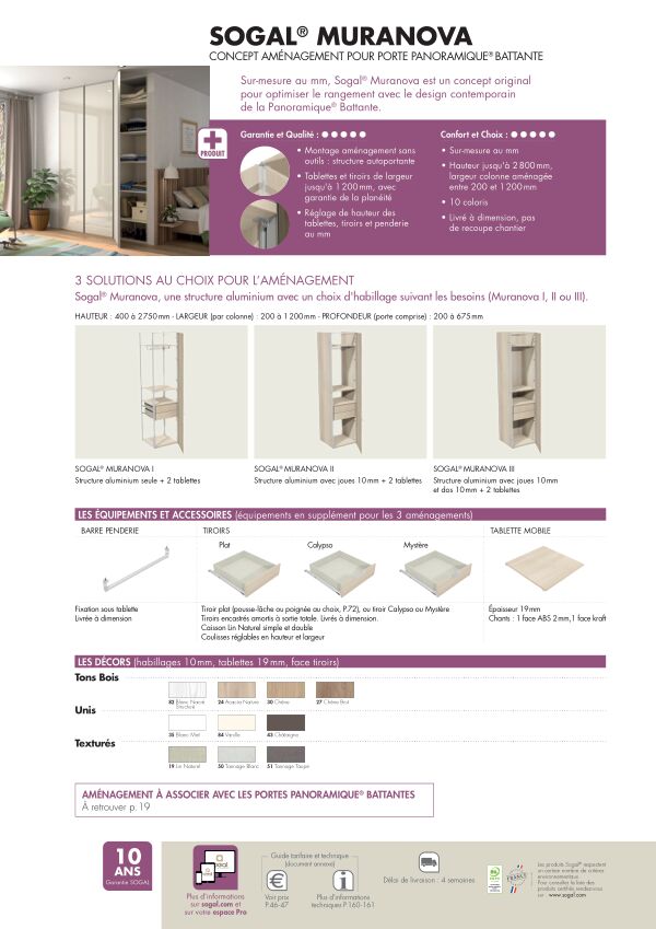 Page modèle Sogal Aménagement Sogal® Muranova